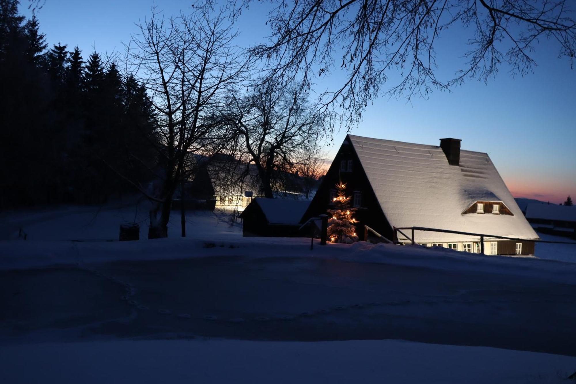 Waldgasthof Bad Einsiedel Seiffen Exterior foto